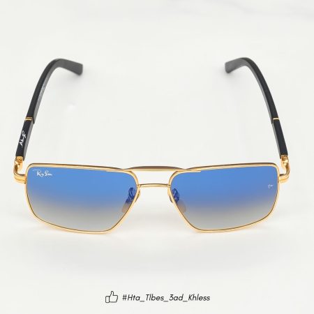 rayban - Square Blue Aviator RB9713